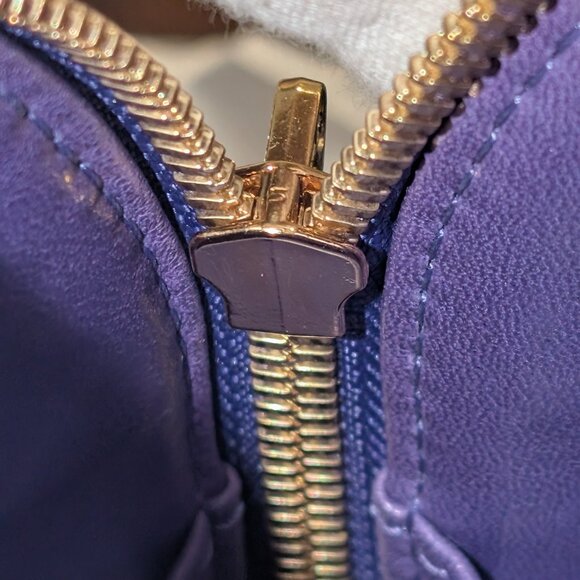 Louis Vuitton Purple Alma BB in Ostrich Leather - Picture 4 of 16